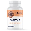 Cápsulas Vimergy 5-MTHF – 60 Servings (1 Cápsula / Servir) 8500mcg L-Metilfolato Glucosamina e 500 mcg Suplemento Vitamina B12 – Suplemento de Folato Biodisponível para Mulheres e Homens Vegan 5 mthf (60 ct)