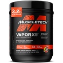 MuscleTech Pré-Trabalho Pó, Vapor X5 - Sports Nutrition Muscle Building Supplements for Women & Men - Intense Muscle Pump Energy Powder Drink Mix - Miami Spring Break, 272g (30 Servings)