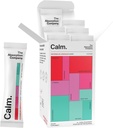 Calm Drink Mix - Ajuda de relaxamento com Magnésio, Ashwagandha, L-Theanina, & Vitamina D - Suporta regulamento de cortisol e humor para homens e mulheres - Melancia Limonada Sabor 14 Varas