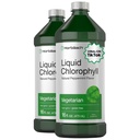 Horbäach Chlorophyll Liquid Drops (100mg) 32 oz (2 x 16 oz Garrafas)