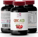 Formas naturais para baixar o ácido úrico - Ácido URIC - Suplementos para ácido úrico, Suplementos para ácido úrico inferior, Extrato de Romã, Suco de Cereja Tart, Cápsulas de Cereja Tart, Extrato de Cereja Tart 1Bot 60Caps