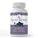 INGREDIENTES ORIGINAIS PUROS Acai Berry (100 cápsulas) Sem enchimento de magnésio ou arroz, sempre puro, verificado em laboratório