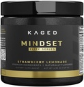 Mindset Nootrópico Kage Elite, Foco e Suplemento de Produtividade, Estimulante Livre, Suporta Memória de Trabalho, Foco e Mood*, Limonada de Morango - 30 Servings