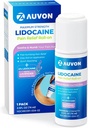 AUVON Lidocaína Roll-On com Óleo Essencial, Sem Aplicador de Mess, Lidocaína Max Força, Absorção Rápida para Numb & Sofothe Pain Alief para Joelhos, Ombros, FSA/HSA Elegível, Lavanda, 2,5 OZ, 1 embalagem