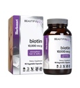 Bluebonnet Nutrição bela Ally Biotin 10.000 mcg, Fortalecer o cabelo e unhas*, Não-GMO, Vegan, Kosher certificado, Sem glúten, Sem soja, 90 Cápsulas vegetais, 90 Servings