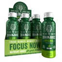 BrainJuice Focus & Energy Drink Shots, Nootropics com Alpha GPC, B Vitaminas e Cafeína de Chá Verde Orgânico, Suporta Foco, Memória e Clareza, Não-GMO, Gluten Free, Classic, 2.5 fl oz, 12 Pack