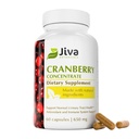Jiva Botanicals concentrado Cranberry Supplement - 650 mg Cranberry Powder Extract Pills for Women - High Potence for Normal Urinary Tract Health - 60 Cápsulas (Pack of 1)