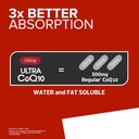 Qunol CoQ10 100mg Softgels Ultra 3X Melhor Absorção Coenzima Q10 Suplementos - Suplemento antioxidante para a saúde vascular e cardíaca e produção de energia - 2 Mês de Abastecimento - 60 Contagem de 2)