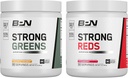 NUTRIÇÃO DE DESEMPENHO BPN Verdes fortes (Coco de maçã) & Reds (Strawberry)