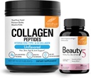 Sandhu Grass-Fed Colágeno Peptídeos Pó e Beleza 5 Cápsulas Ou Suplementos de pele ? Promove a pele, cabelo, saúde unhas