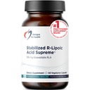 Designs para Saúde Ácido R-Lipoico Supremo - 100mg Suplemento RLA com Taurina - Não-GMO, Glúten Grátis (60 Cápsulas)