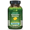 Irwin Naturals Clareza Mental Information Retention - 60 Liquid Soft-Gels - Ajuda a aumentar a atenção para detalhes e manter e lembrar informações mais rápido - 30 Total Servings