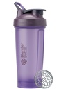 BlenderBottle Classic V2 Shaker garrafa perfeita para batidos de proteína e pré-treino, 28 onças, Full Color Purple