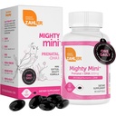 Zahler Mighty Mini Vitamina pré-natal com DHA & Folato - Certificado Kosher - Todas as vitaminas pré-natais naturais - Multivitamin para mulheres grávidas - 19 Vitaminas pré-natais incluindo ácido fólico (90 Softgels)