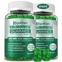Pastilhas de clorofila livre de açúcar - com ACV não filtrado e Vitamina C , B12 - Energia Boost, Imune & Digestion Support, Desodorante natural, Cuidados com a pele - Vegan, Não-GMO - 120 chicletes