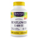 Origem saudável Girassol Vitamina E-400 UI (Não-GMO, Glúten Livre, Soja Livre, Suporte ao cabelo, Suporte às unhas, Suporte da pele, Suporte cardiovascular), 120 Softgels