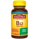 Nature Made Vitamina B12 1000 mcg, Suplemento dietético para apoio ao metabolismo energético, 75 comprimidos de liberação de tempo, 75 dias de fornecimento