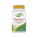 Vitamina C da forma da natureza com quadris de rosa, poderoso antioxidante e imunossuporte função de vitamina C*, promove colagénio para a pele saudável *, 1000 mg vitamina C, 100 cápsulas (embalando maio Vary)