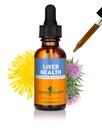 Herb Pharm Fígado Saúde Fórmula de ervas para suporte de fígado e vesícula biliar, 1 Oz