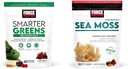 FORCE FACTOR Verdes Mastiga com 25+ Superfoods & Sea Moss Chews, 60 & 30 Conde
