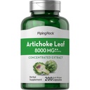 Piping Rock Alcachofra Extract Cápsulas 8000mg □ 200 Comprimidos Não-GMO & Suplemento sem glúten