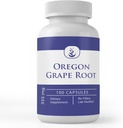 Ingredientes originais puros Raiz de uva Oregon, (100 cápsulas) sempre puro, sem aditivos ou enchimentos, laboratório verificado