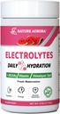 Eletrólitos Pó Sem Açúcar, Melancia Fresca Eletrolito Pó, Hydration Pó, Melhorado com sal de Himalaia, BCAAs, e B-Vitamins, Sem calorias, Bebida de Keto Eletrolítico sem Açúcar - 90 Servings