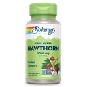 SOLARAY Hawthorn Berry Cápsulas 1050 mg - Aliviando suporte de ervas - Hawthorne Berry Suplemento para suporte global de bem-estar - Berry inteiro, Vegan, Não-GMO, 60 Dia Garantia, 50 Servings, 100 VegCaps