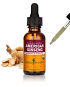 Herb Pharm certificado Orgânico American Ginseng Extract - 1 onça