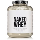 WHEY NAKED 5LB 100% grama alimentado sem sabor Whey Protein Powder - Apenas 1 Ingrediente, sem desnaturação - Sem OGM, soja ou glúten - Sem conservantes - Promova o crescimento muscular e recuperação - 76 Servings