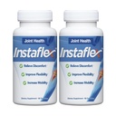 Suporte Conjunto Instaflex - Clinicamente estudado Mistura de Alivio Conjunto de Glucosamina, HSH, Willow Branco, Turmérica, Ginger, Cayenne, Ácido Hialurônico - 180 Cápsulas