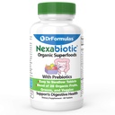 DrFormulas Fibra Prebiótica Orgânica para alívio da obstipação Tabs Superfood Nexabiótica para Saúde Digestiva Probiótica, 60 Comprimidos