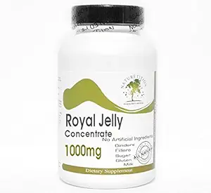 Royal Jelly Concentrate 1000mg ~ 200 Cápsulas - Sem Aditivos ~ Suplementos de Natureza