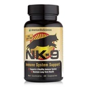 American BioSciences NK-9, Suplemento AHCC para Cães e Gatos - Suplemento dietético para apoiar o sistema imunológico - Feito para defesas imunitárias de animais de estimação - 30 Cápsulas, 250mg/cápsula