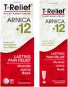 MediNatura T-Alívio Arnica +12 Alívios naturais da dor 100ct Comprimidos T-Alívio natural da dor Arnica +12 pacote de creme de 4 onças