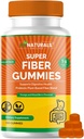 MINATURALS Supplement Gummies Prebióticos de Fibra - 180 quilates 5 g por pastilha elástica