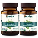 Himalaya Organic Gymnema Sylvestre – Herbal Glicose Metabolismo Suporte - USDA Organic, Non-GMO, Vegan, Gluten Free, Aditive Free, 700 mg, 30 Caplets (Pacote de 2)