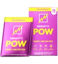 EBOOST POW Natural Pré-treino Pó - 15 Packets, Berry Melon Fizz - Pré-treino Energia Booster Gym Suplemento Drink Mix para homens e mulheres - Desempenho, suporte à mobilidade conjunta - Gluten-Free