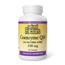 Factores Naturais Coenzima Q10 - Suplemento de Suporte Antioxidante Suporta Produção de Energia Celular - Melhor Absorção Ajuda Função Coração Saudável - 100 mg, 60 Softgels (60 Servings)
