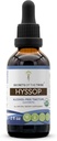 Hyssop USDA Orgânico Extrato Livre de Álcool, Drops de Ervas de Alta Potência (Hyssopus officinalis)