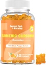 Gummies de Curcumina Açafrão, Pastilhas de apoio conjunto de força extra com Curcumina Açafrão, Vegan Non-GMO, Suplemento dietético, 60 Contagem