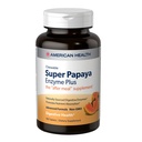 American Health Super Papaya Enzime Plus - 180 Comprimidos Mastigáveis - O Suplemento pós-meal - Não-GMO - 60 Servings