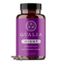 Qualia Night Sleep Aid □ Não-Habit Forming □ Suplemento apoiado pela ciência para sono refrescante profundo □ Melatonina-livre, Vegan, Não-GMO, Gluten-Free 80 Contagem □ (1 Mês de fornecimento)