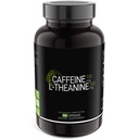 SYMNUTRITION Cafeína 100mg, L-Theanina 200mg — 120 Count (V-Capsules) / 120 Servings: Fabricado em um cGMP-Registered Facility nos EUA; Vegan & Gluten Free