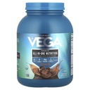 Vega All in One Nutrition Organic - 20g Proteína de Ervilha Baseada em Plantas, Chocolate, 42 Servings, Vitaminas A & C, Probióticos, Verdes, Vegan, Keto, Gluten Free, 61.8oz (Pacote de Maio Vary)