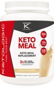 Keto Keto Keal substituição Shake Powder para resultados ideais + MCT Óleo + Whey de grama - Macros perfeitamente formulados para a cetose - 20 Servings - Baunilha