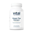 Nutrientes Vital Extrato de chá verde 550mg de antioxidante potente para saúde do coração e imune* Suplemento de polifenóis com EGCG de Glúten, Lacticínios, Soja Grátis de Não-GMO de 120 cápsulas