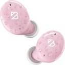Back Bay Audio Tempo 30 Earbuds Wireless para Orelhas Pequenas - Som premiado, Earbuds Bluetooth à prova de suor, Buds Orelha Confortáveis para Mulheres, Orelhas Rosas Pequenos Canales Orelhas, Auscultadores Long Battery