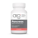 Grupo de Pesquisa em Alergia Pancreas Pork Supplement - Pancreas Natural Glandular, 425mg Enzimas Pancreáticas, Enzimas Digestivas Amylase, Protease - 60 Contagem