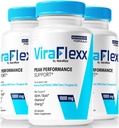 NutraRize (3 Pack ViraFlexx para homens, Cápsulas Pro, Suporte de Desempenho Masculino 500mg, Todos os suplementos dietéticos naturais para apoiar a saúde geral, Vira Flexx Avaliações (180 Cápsulas)